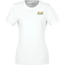 Spin Dye Jersey Tee - Ladies' - Embroidered