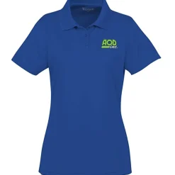Spin Dye Pique Polo - Ladies' - Embroidered