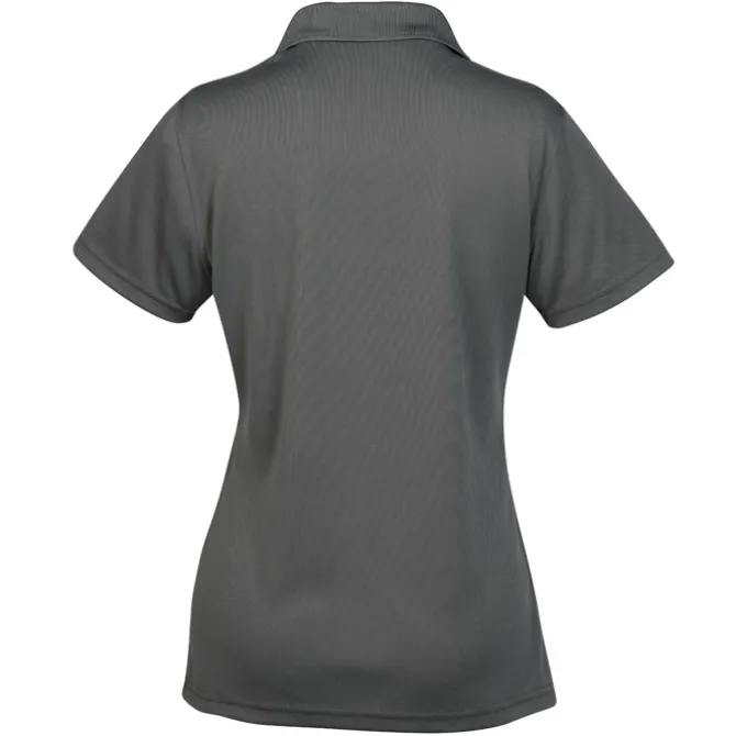 Spin Dye Pique Polo - Ladies' - Embroidered