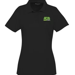 Spin Dye Pique Polo - Ladies' - Embroidered