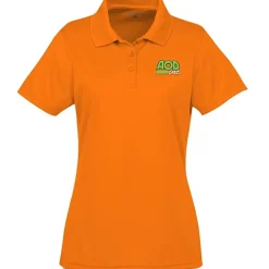Spin Dye Pique Polo - Ladies' - Embroidered