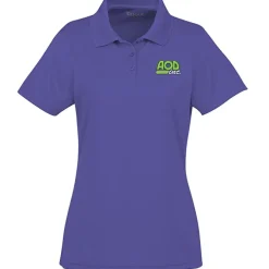 Spin Dye Pique Polo - Ladies' - Embroidered