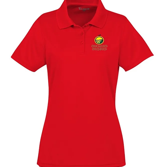 Spin Dye Pique Polo - Ladies' - Full Color