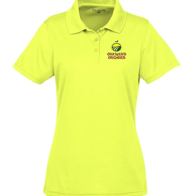 Spin Dye Pique Polo - Ladies' - Full Color