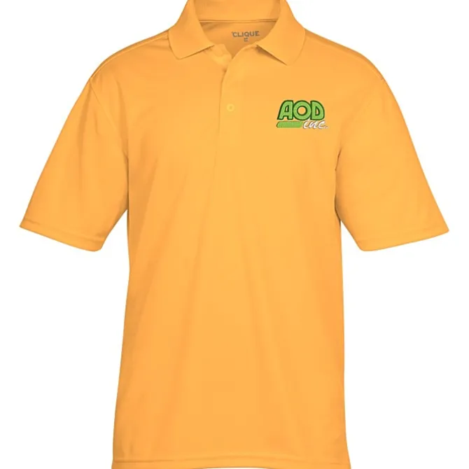 Spin Dye Pique Polo - Men's - Embroidered