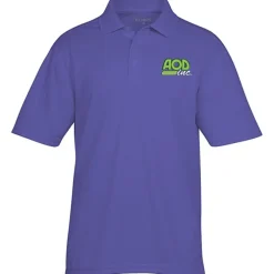Spin Dye Pique Polo - Men's - Embroidered