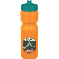 Sport Bottle with Push Pull Lid - 28 oz - Colors - Full Color