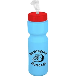 Sport Bottle with Straw Lid - 28 oz - Colors