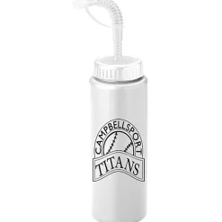 Sport Bottle with Straw Lid - 32 oz