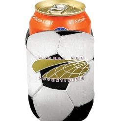Sports Action Pocket Can Holder - Soccer