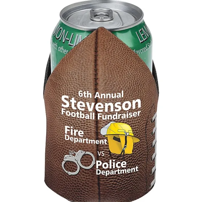 Sports Action Pocket Can Holder - Football