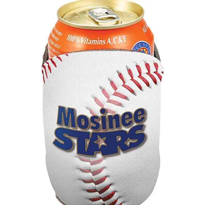 Sports Action Pocket Can Holder - Baseball