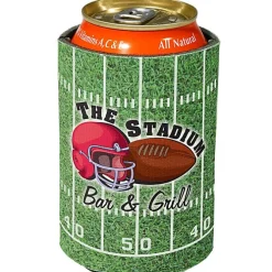 Sports Action Pocket Can Holder - Gridiron