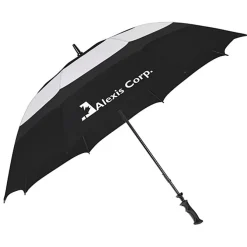 Squall Triple Canopy Golf Umbrella - 62-inch Arc - 24 hr