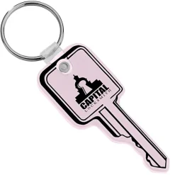 Square Head Key Soft Keychain - Opaque