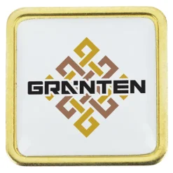 Square Lapel Pin with Presentation Box