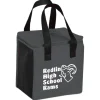 Square Non-Woven Lunch Bag - Two-Tone