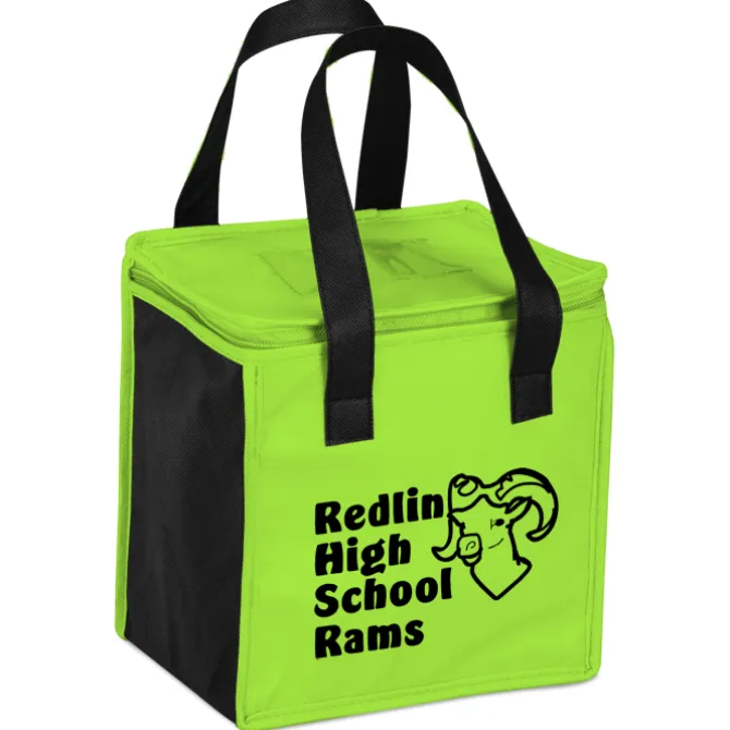 Square Non-Woven Lunch Bag - Two-Tone - 24 hr