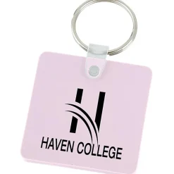 Square Soft Keychain - Opaque