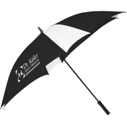 Square Vented Umbrella - 62-inch Arc - 24 hr