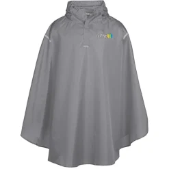 Stadium Packable Poncho - Embroidered