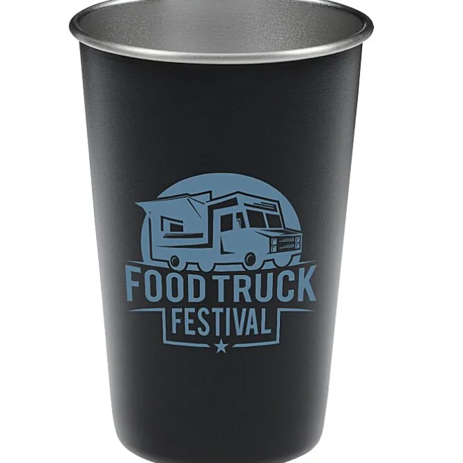Stainless Steel Pint Glass - 16 oz