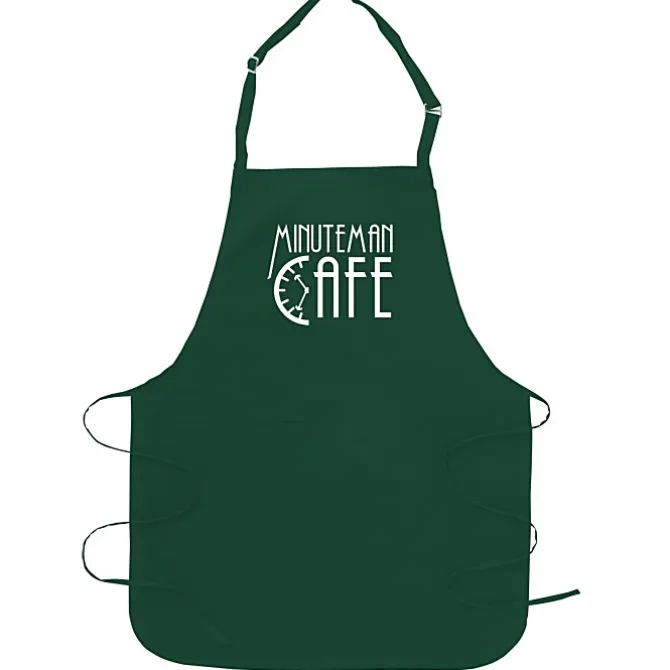 Stain Release Bib Apron - Screen
