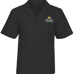 Stain Resist Poplin Camp Shirt - Men's