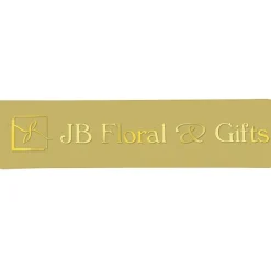 Stamped Seal by the Roll - Rectangle - 7/16 inches x 1-3/4 inches