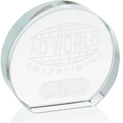 Starfire Paperweight - Circle