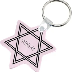 Star of David Soft Keychain - Opaque