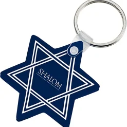Star of David Soft Keychain - Opaque