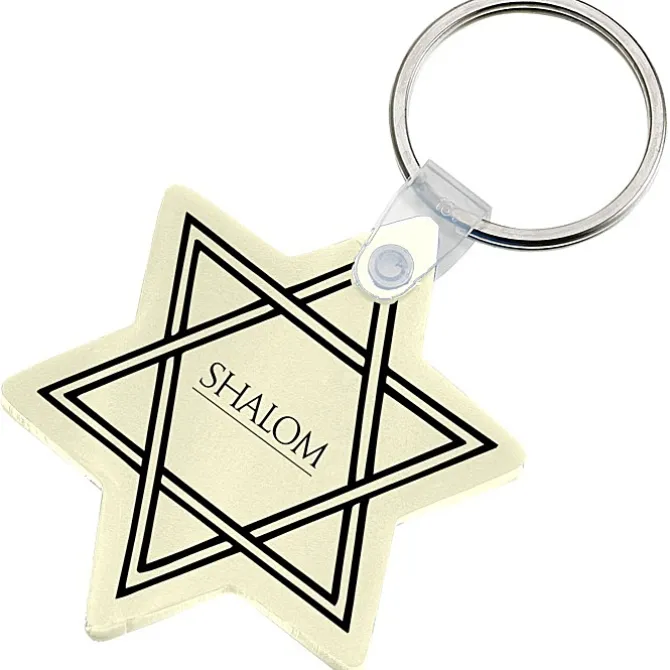 Star of David Soft Keychain - Opaque