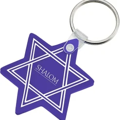 Star of David Soft Keychain - Opaque
