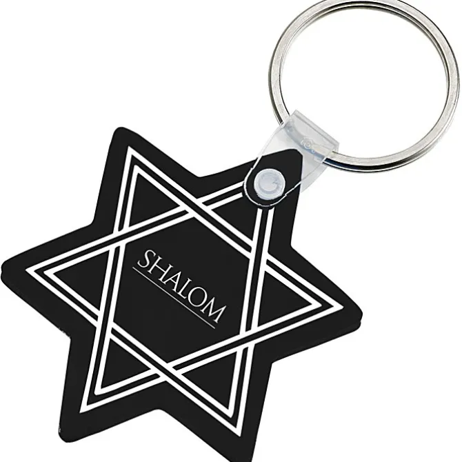 Star of David Soft Keychain - Opaque