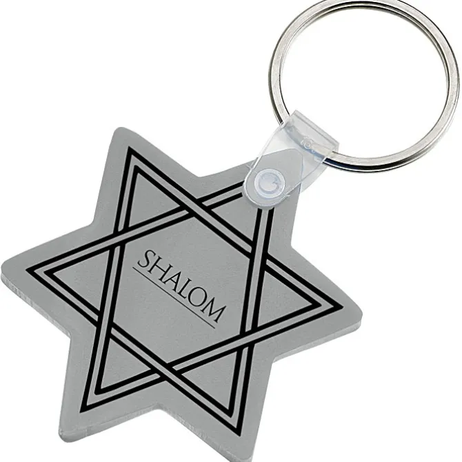 Star of David Soft Keychain - Opaque