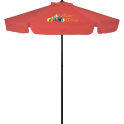 Steel Market Umbrella - 7 foot Arc