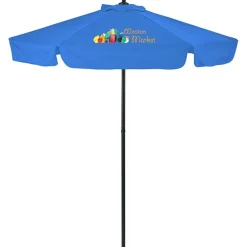 Steel Market Umbrella - 7 foot Arc