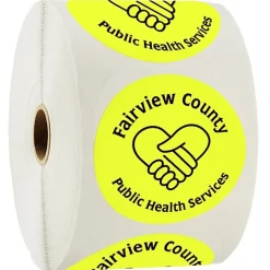 Sticker by the Roll - Circle - 3 inches