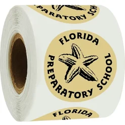 Sticker by the Roll - Circle - 1 1/2 inches