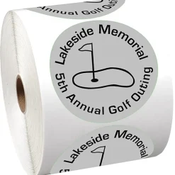 Sticker by the Roll - Circle - 3 1/4 inches