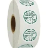 Sticker by the Roll - Circle - 1 inch - 24 hr