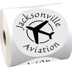 Sticker by the Roll - Circle - 4 inches