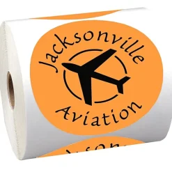 Sticker by the Roll - Circle - 4 inches