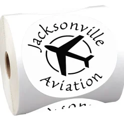 Sticker by the Roll - Circle - 4 inches