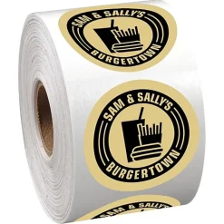 Sticker by the Roll - Circle - 1 3/4 inches
