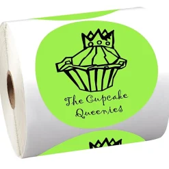 Sticker by the Roll - Circle - 3 3/4 inches