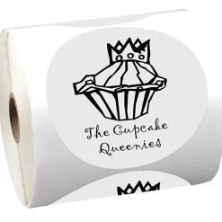 Sticker by the Roll - Circle - 3 3/4 inches