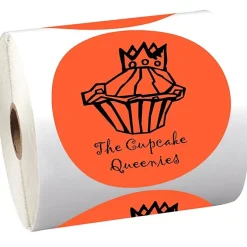 Sticker by the Roll - Circle - 3 3/4 inches