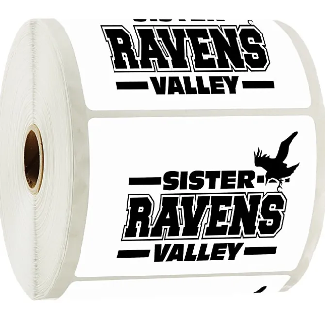 Sticker by the Roll - Rectangle - 3 inches x 4 inches
